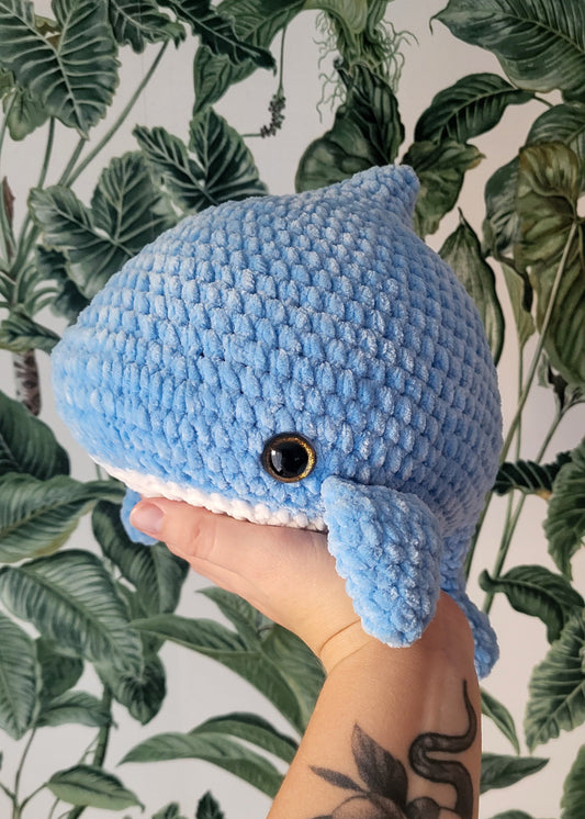 Delfinek Boguś Niebieski