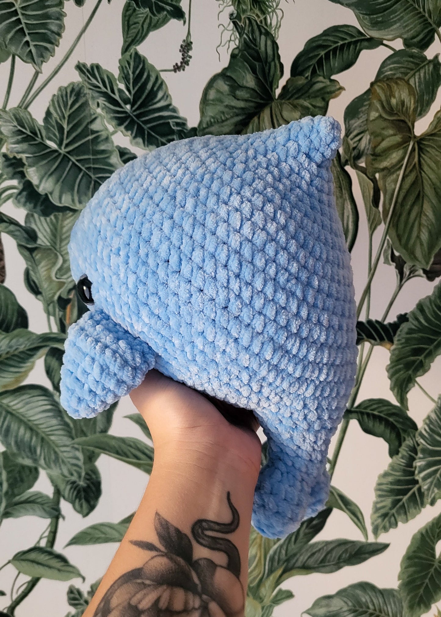 Delfinek Boguś Niebieski