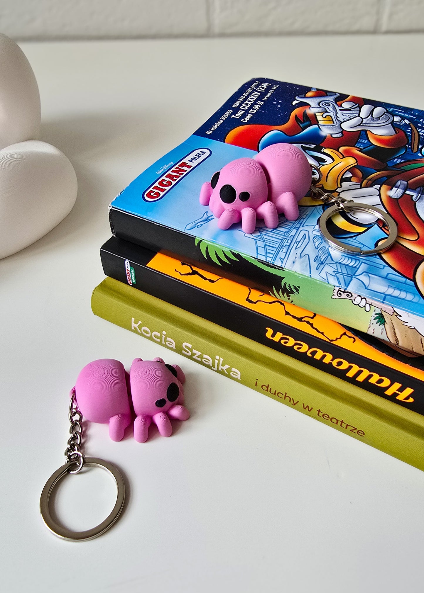 Brelok Pajączek Różowy