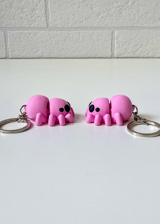 Brelok Pajączek Różowy