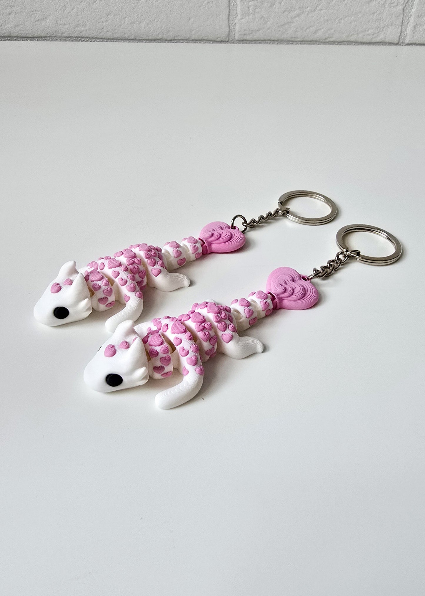 Brelok Miłosny Smok Różowy