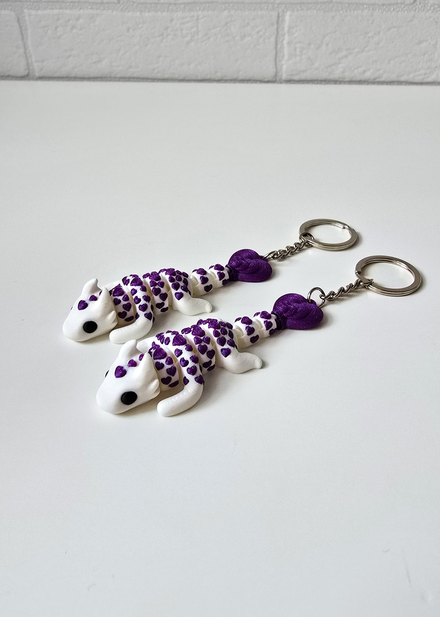 Brelok Miłosny Smok Fioletowy