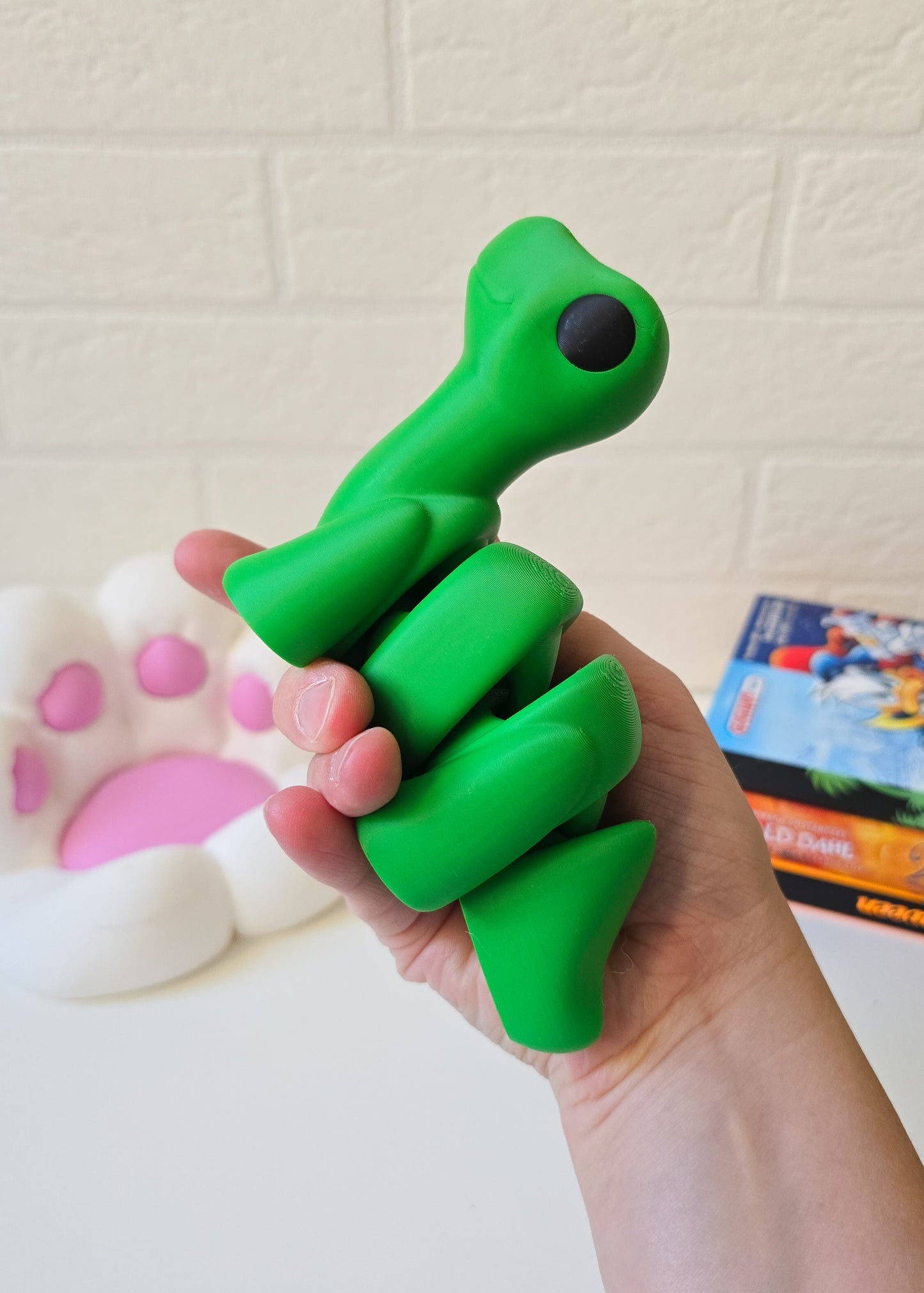 Dino Brontozaur ZIelony