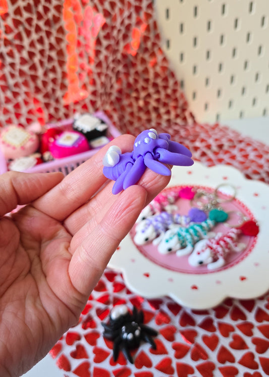 Walentynkowy Skakun Serce Fioletowy