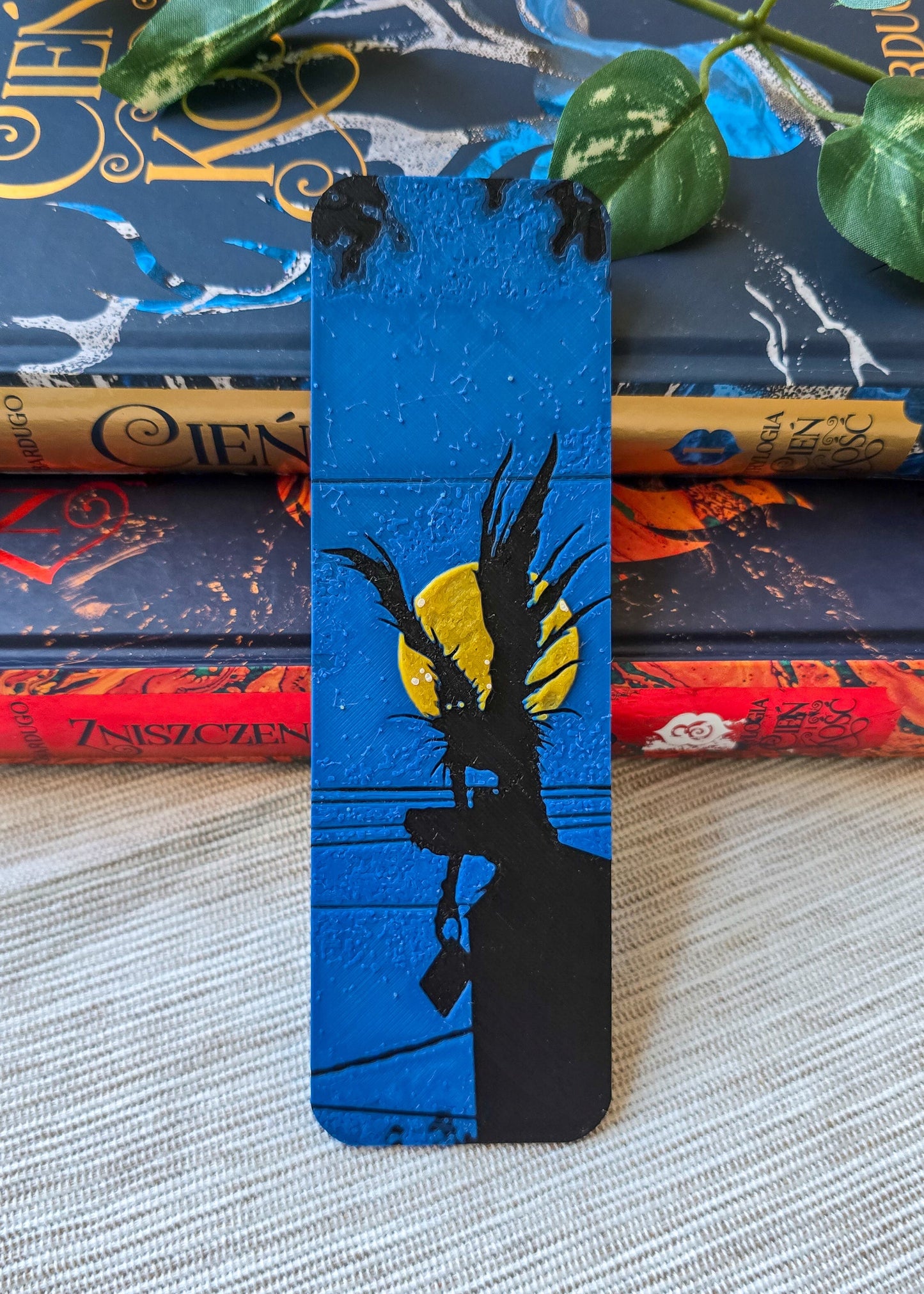 Zakładka do książek inspirowana anime Death Note