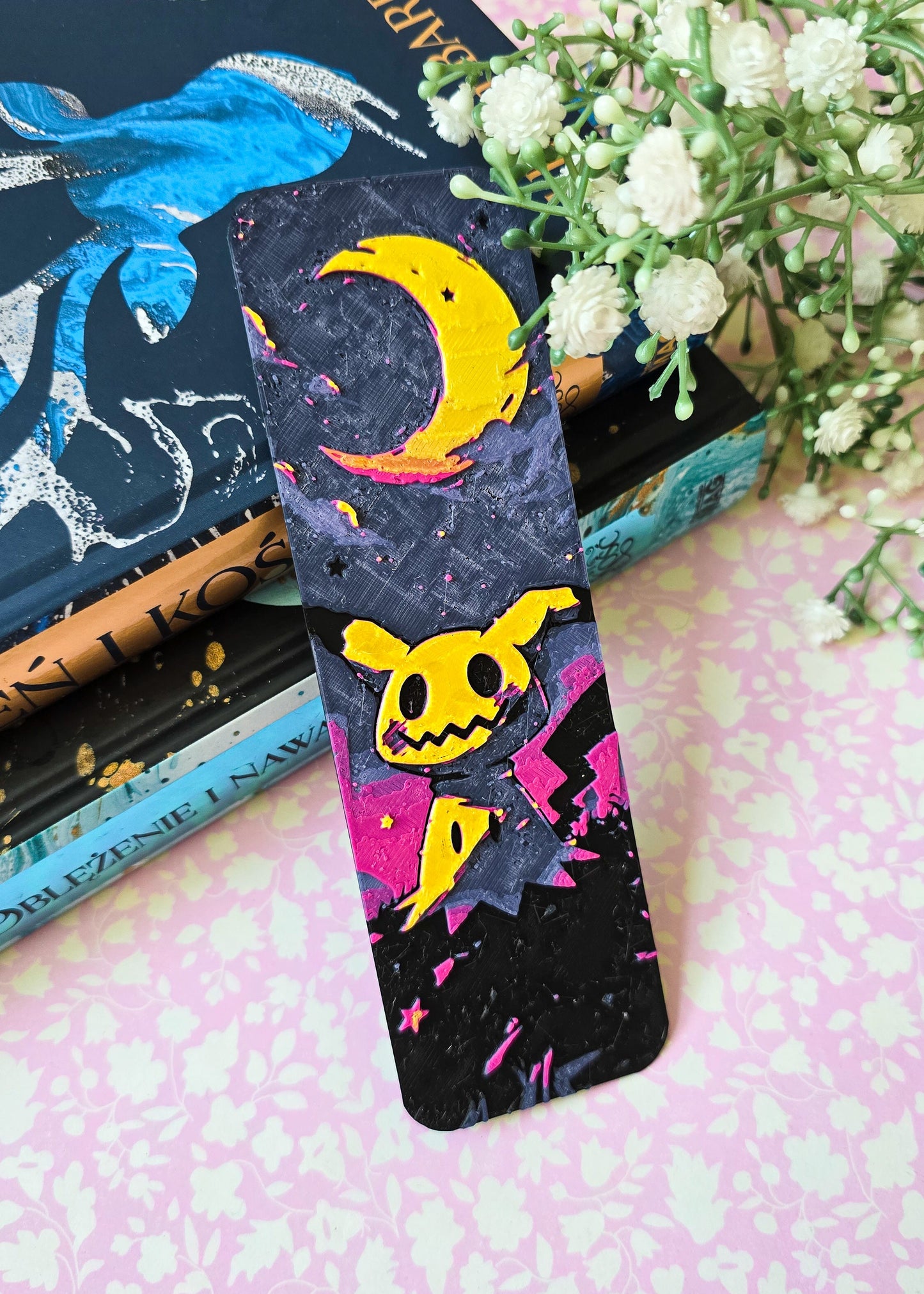 Zakładka do książek inspirowana Pokemon Mimikyu