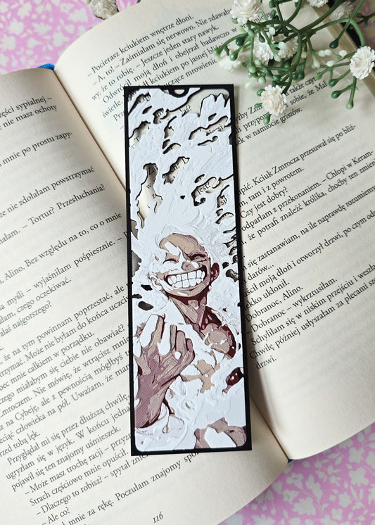 Zakładka do książek inspirowana Luffym (One Piece)