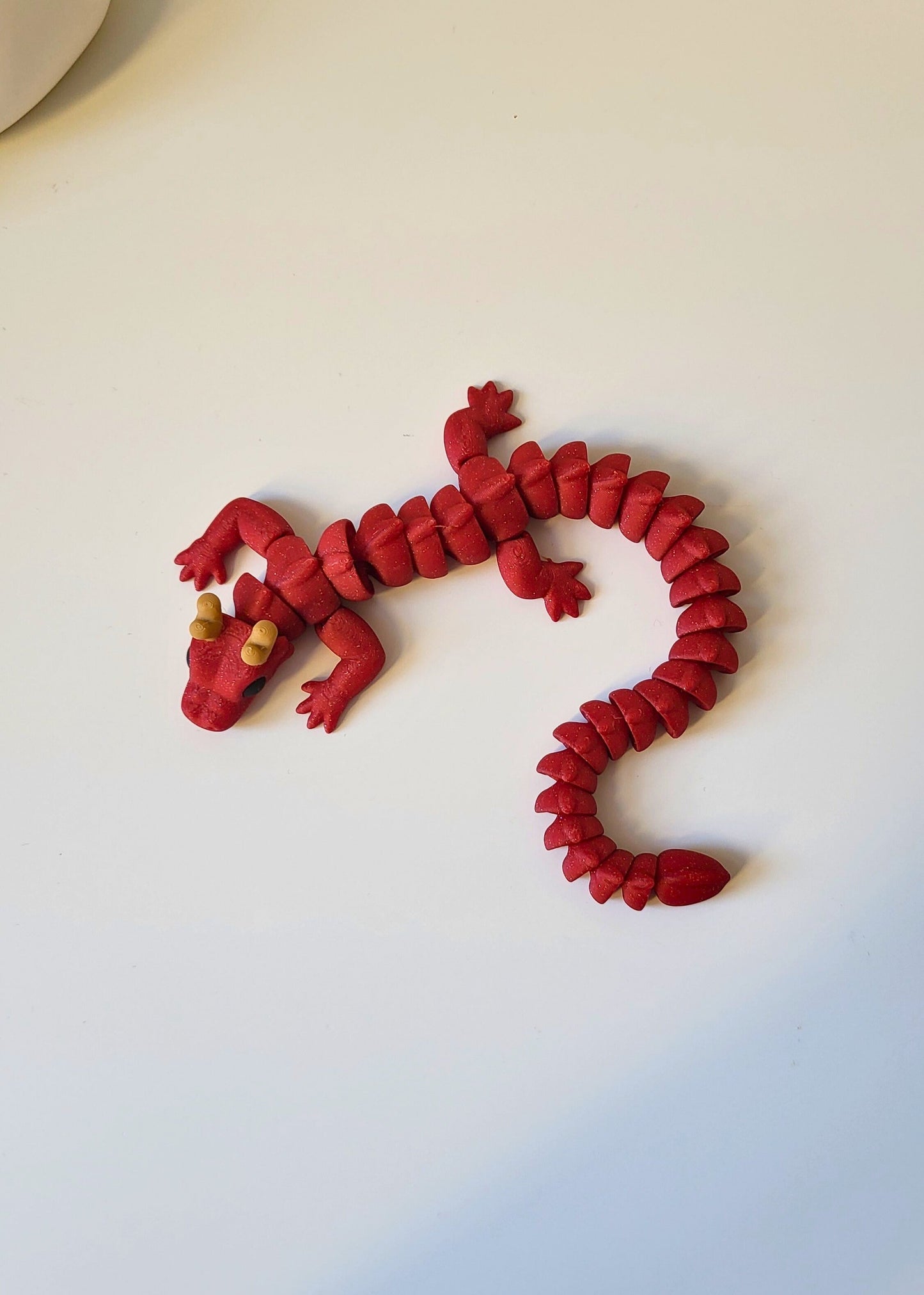 Smok Mushu Czerwony Mini