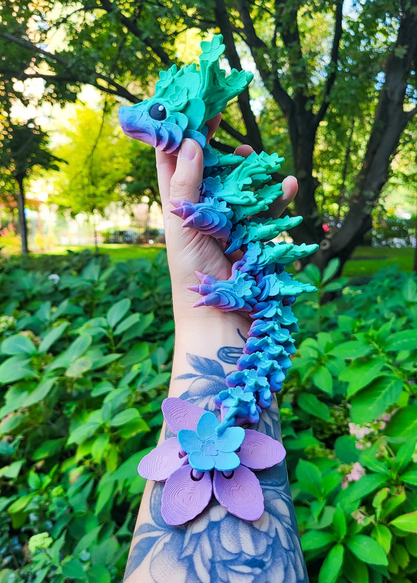 Smok Wiśniowy Tęczowy