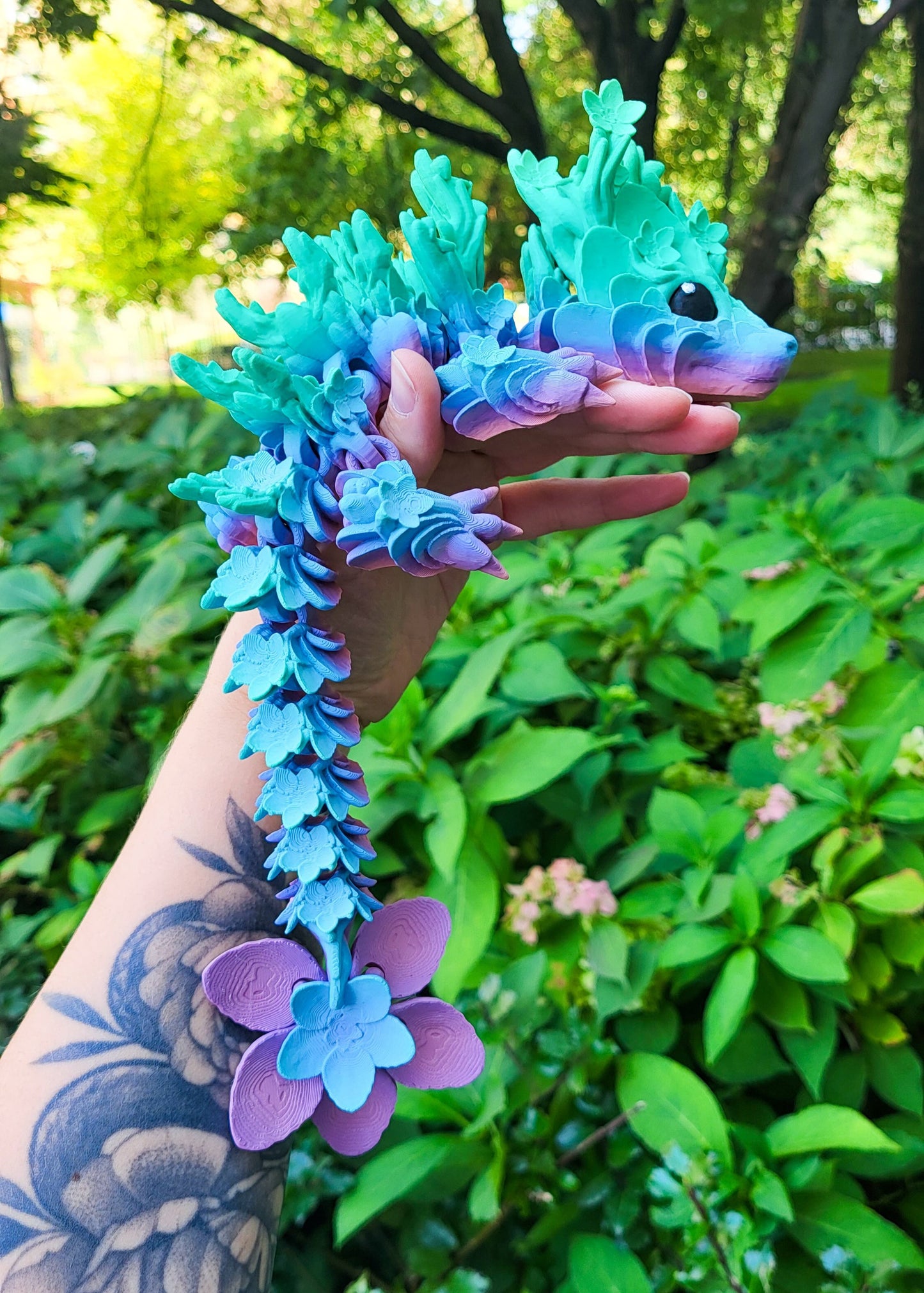 Smok Wiśniowy Tęczowy