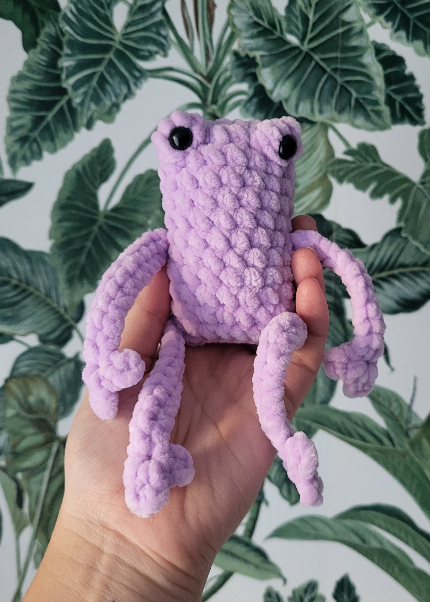 Żaba Rechotka Fioletowa