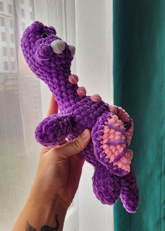 Smok Henio Fioletowy