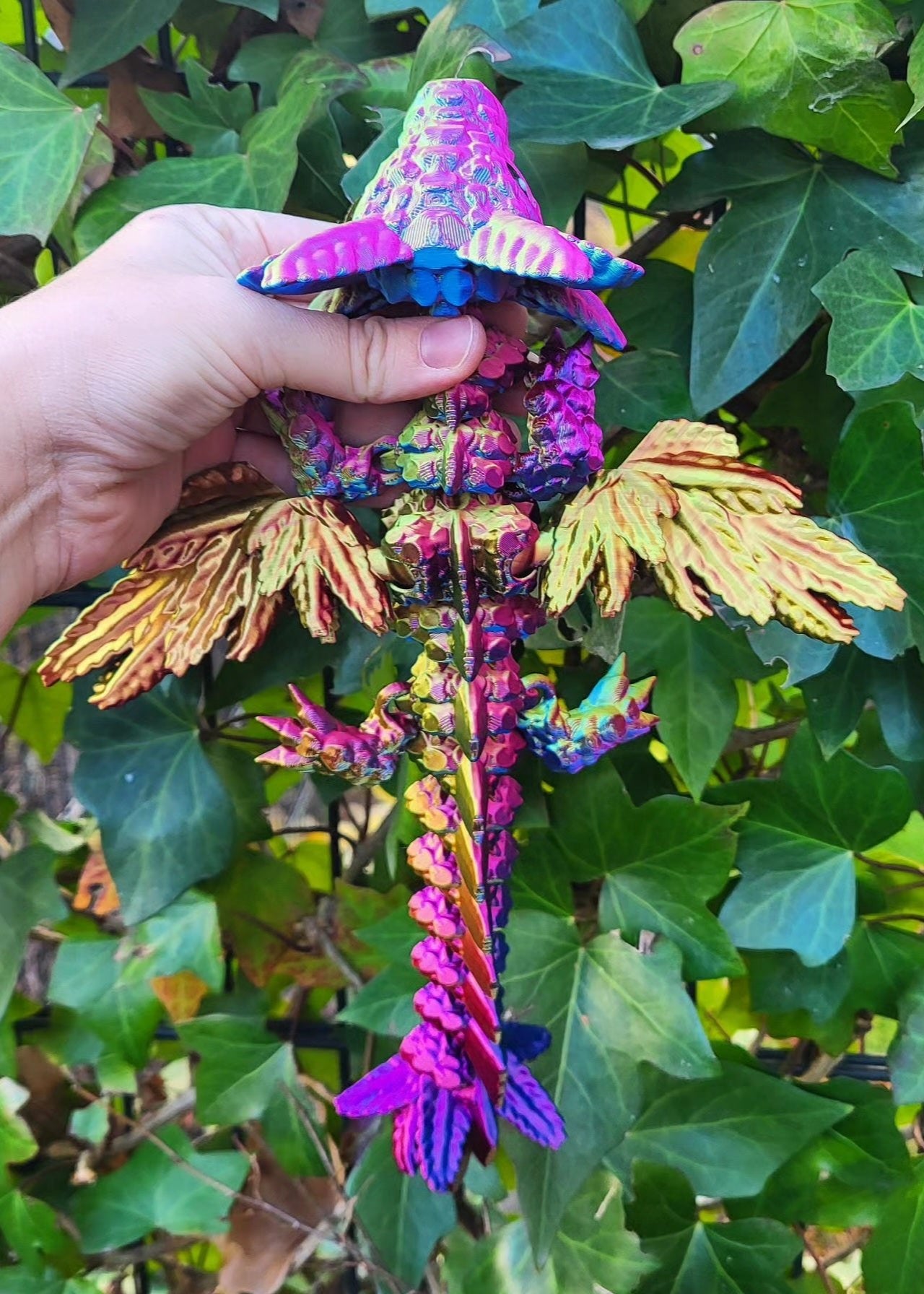 Smok Aksolotl Tęczowy