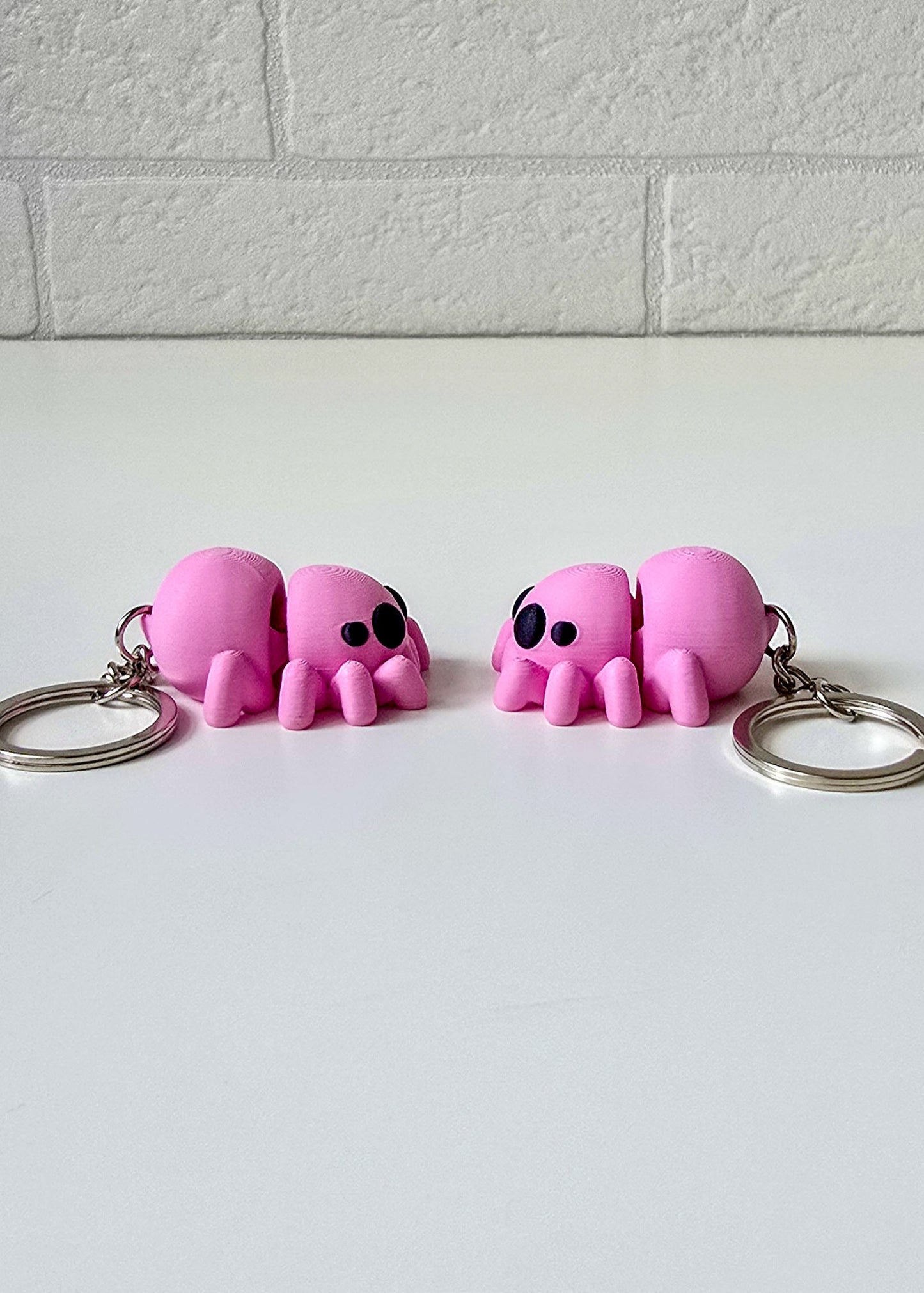 Brelok Pajączek Różowy