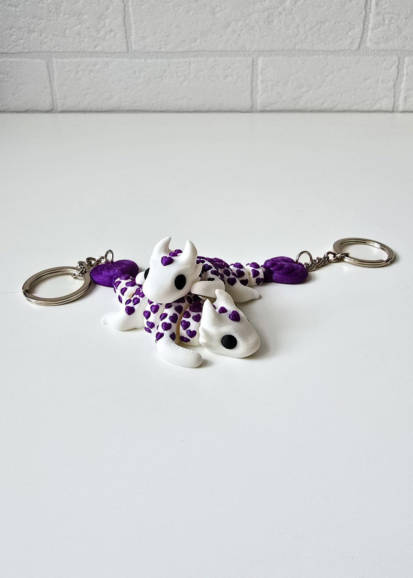 Brelok Miłosny Smok Fioletowy