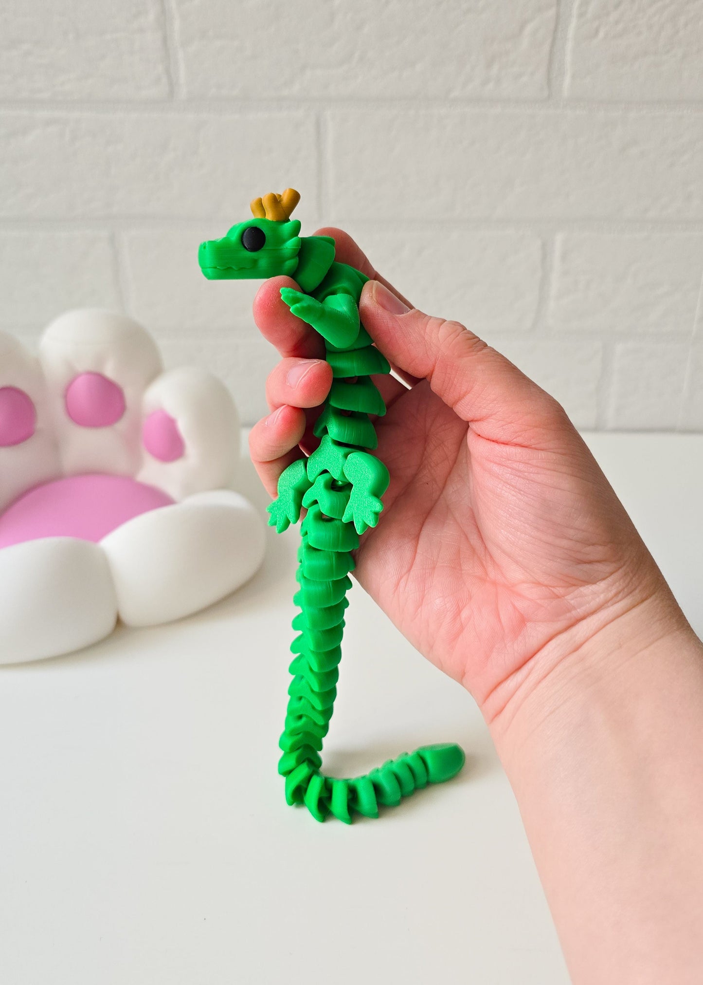 Smok Mushu Zielony Mini