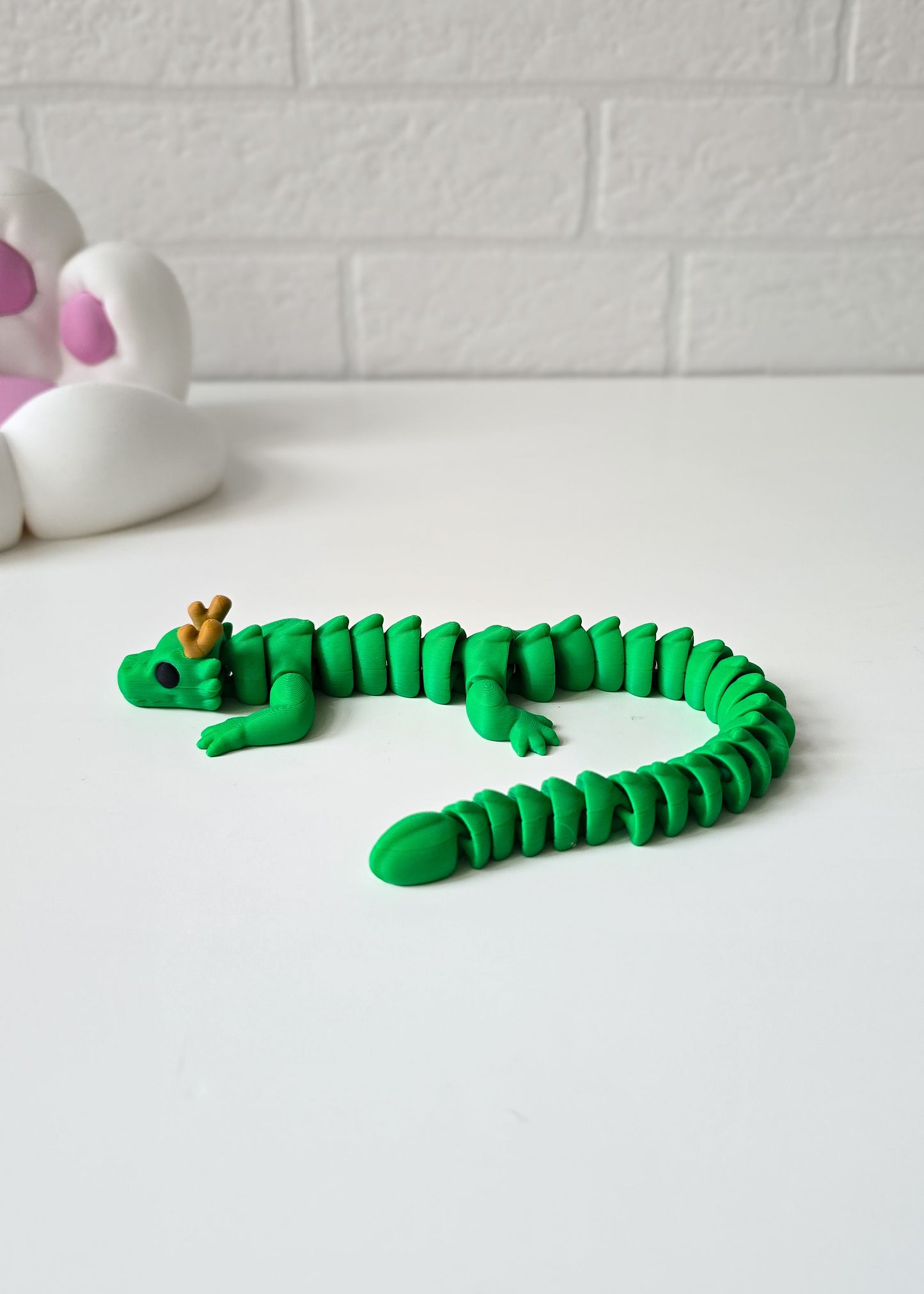 Smok Mushu Zielony Mini