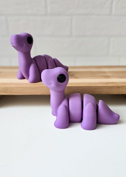 Dino Brontozaur Fioletowy