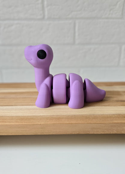 Dino Brontozaur Fioletowy