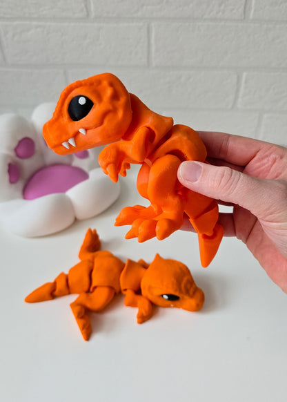 Dino Tyranozaur Pomarańczowy