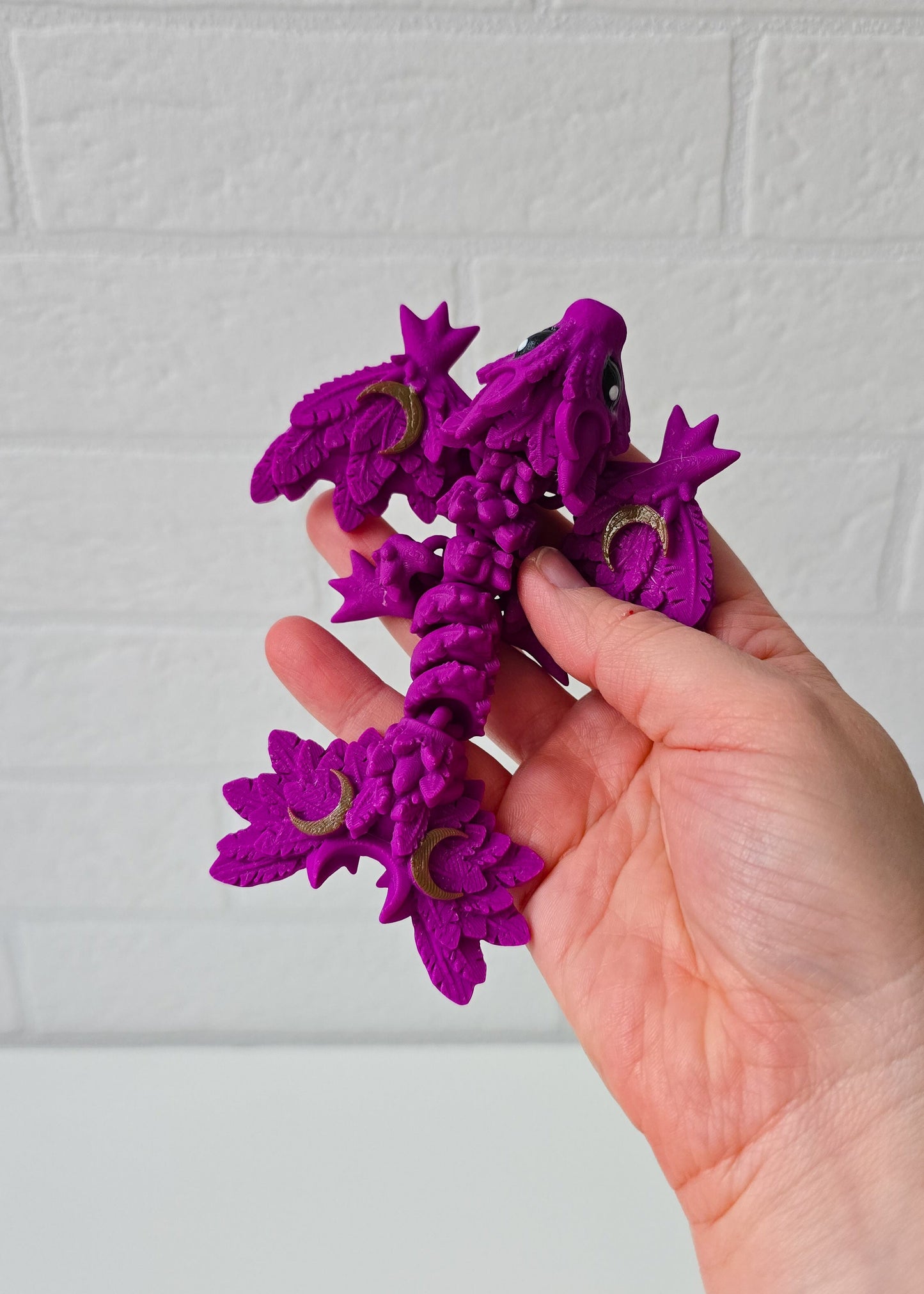 Smok Księżycowy Fioletowy