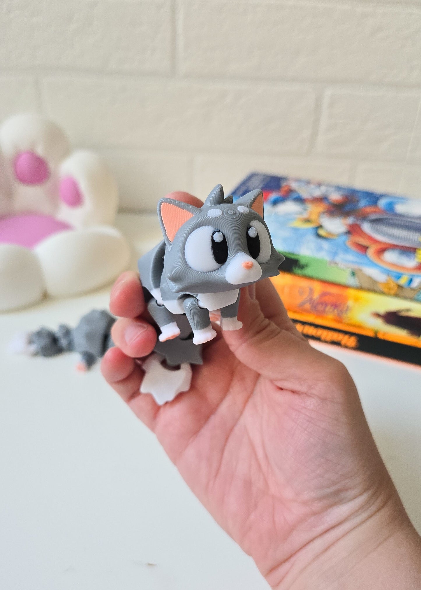 Słodziak Kociak Szary