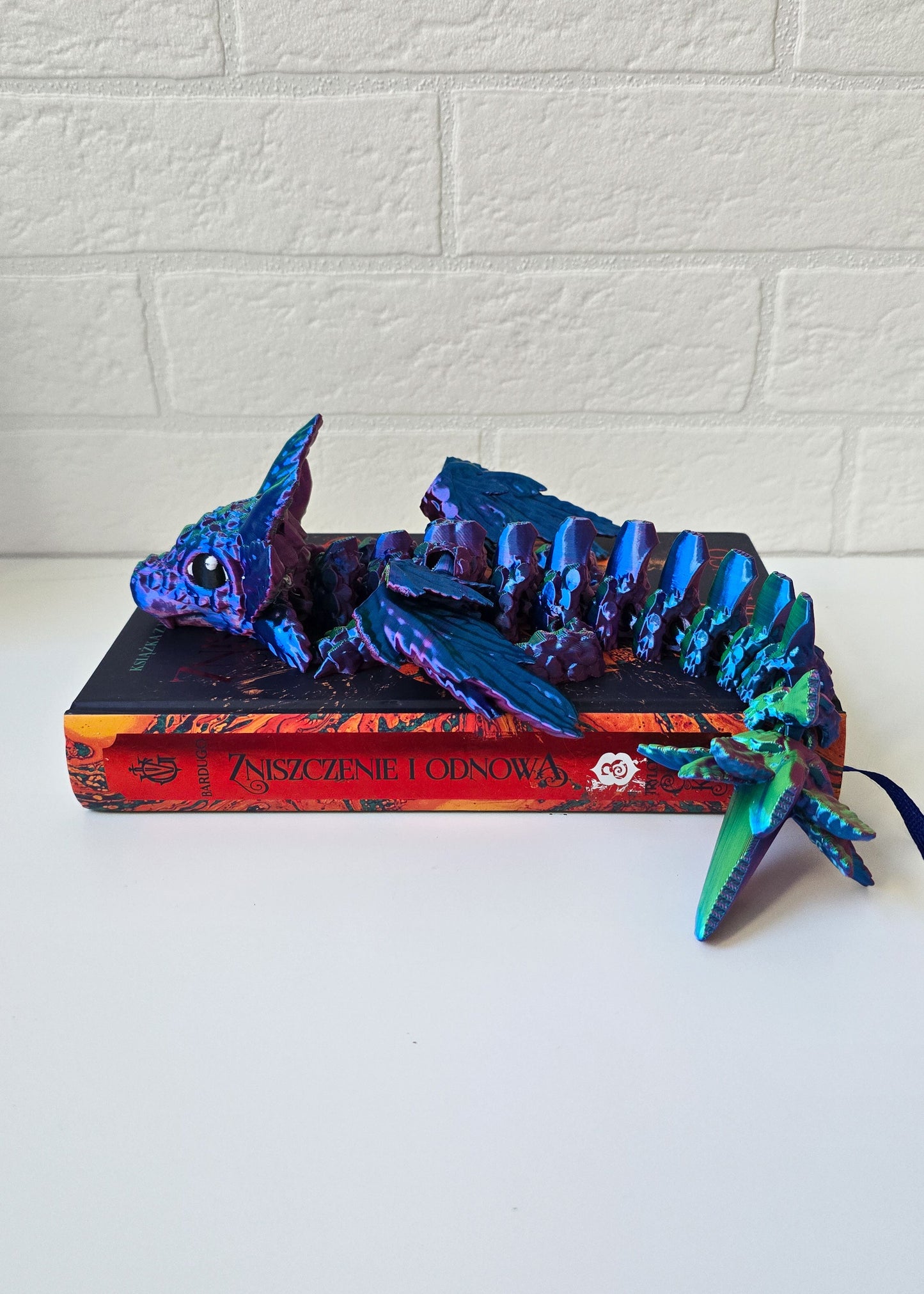 Smok Aksolotl Tęczowy