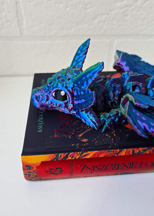 Smok Aksolotl Tęczowy