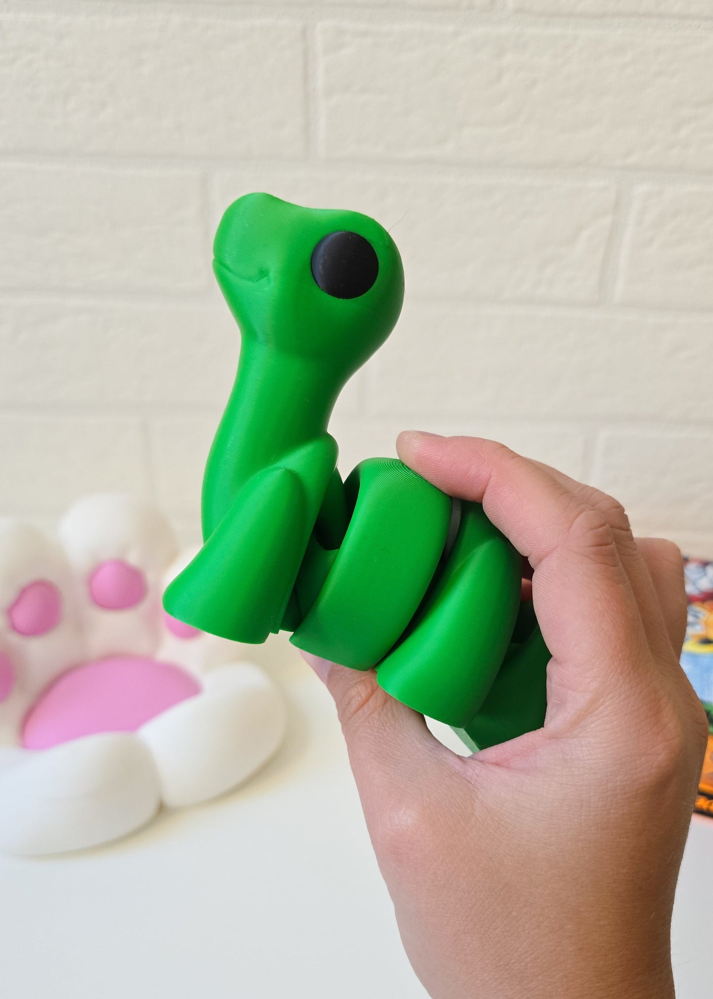 Dino Brontozaur ZIelony