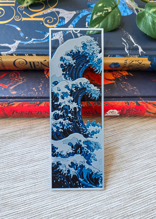 Zakładka do książek Wielka Fala w Kanagawie