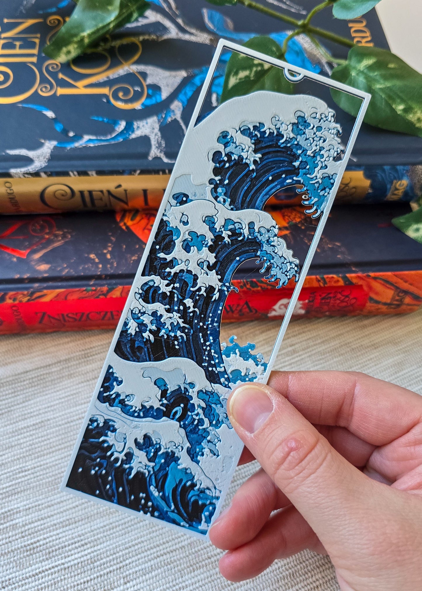 Zakładka do książek Wielka Fala w Kanagawie