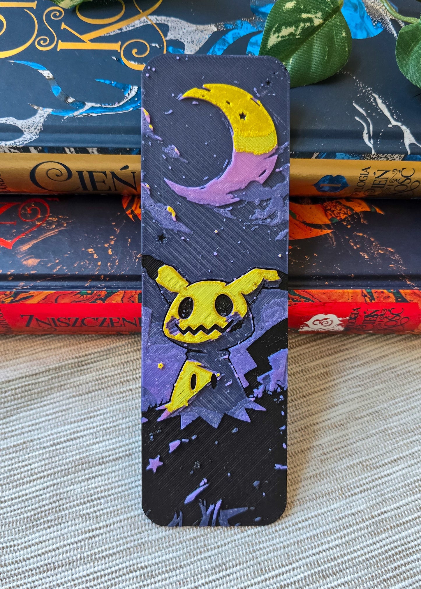 Zakładka do książek inspirowana Pokemon Mimikyu