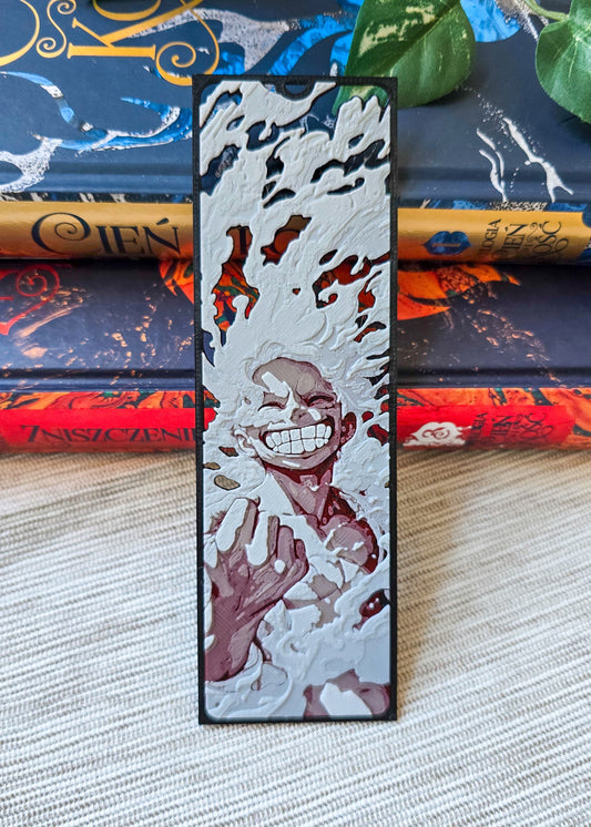 Zakładka do książek inspirowana Luffym (One Piece)