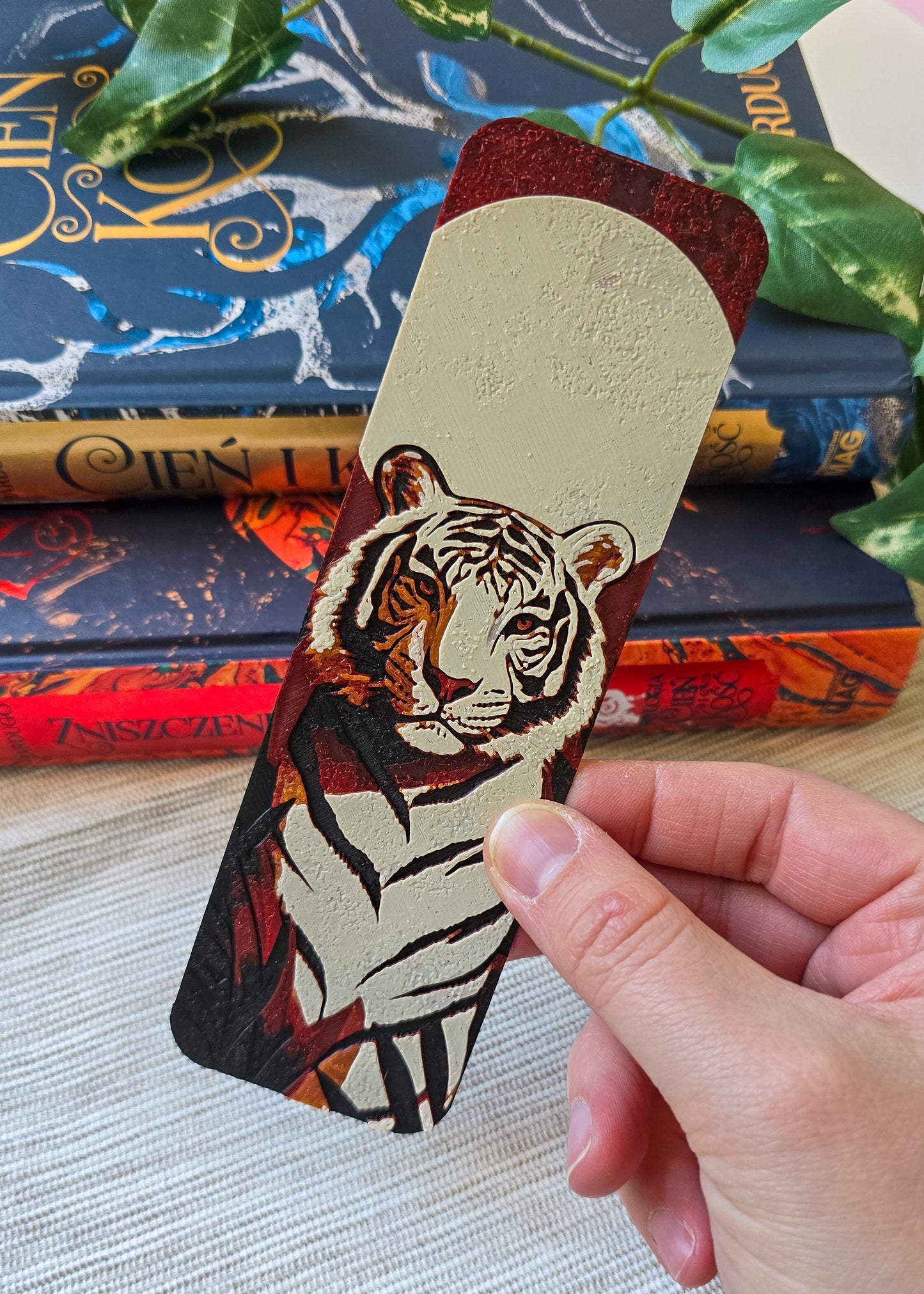 Zakładka do książek Tygrys