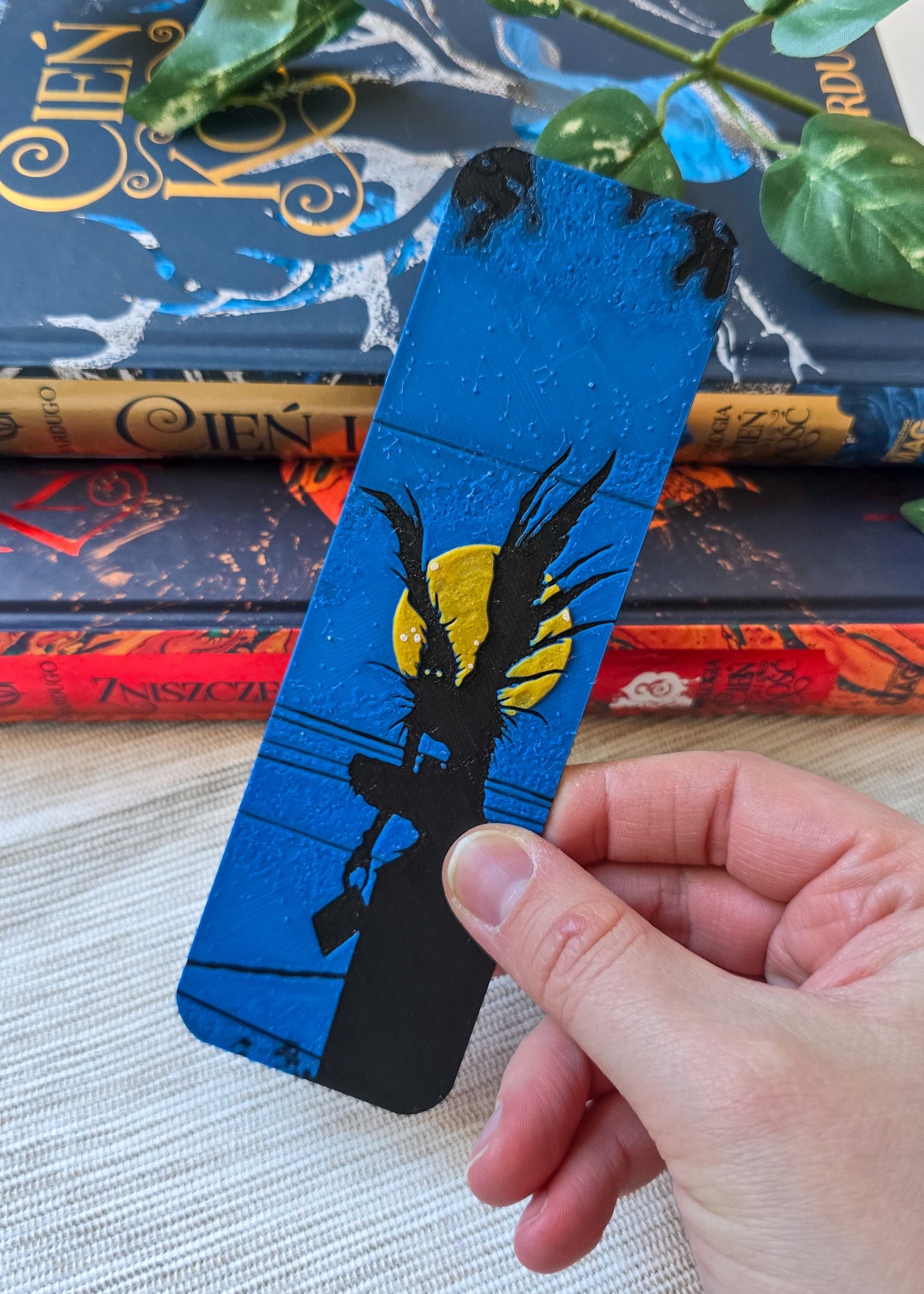 Zakładka do książek inspirowana anime Death Note