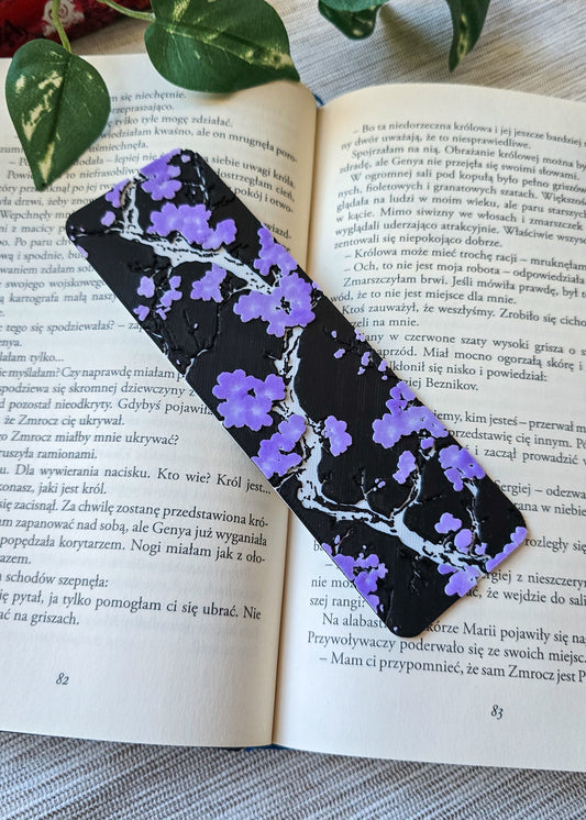 Zakładka do książek Sakura ciemna