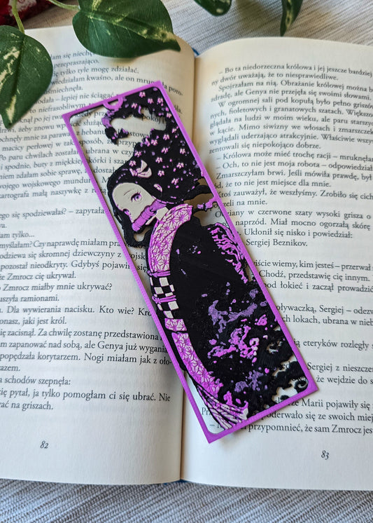 Zakładka do książek inspirowana Demon Slayer Nezuko