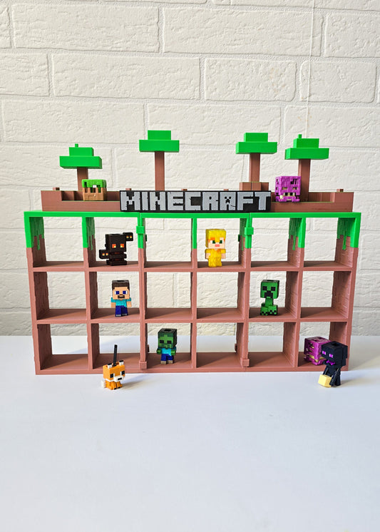 Stand na figurki inspirowany kolekcją Minecraft