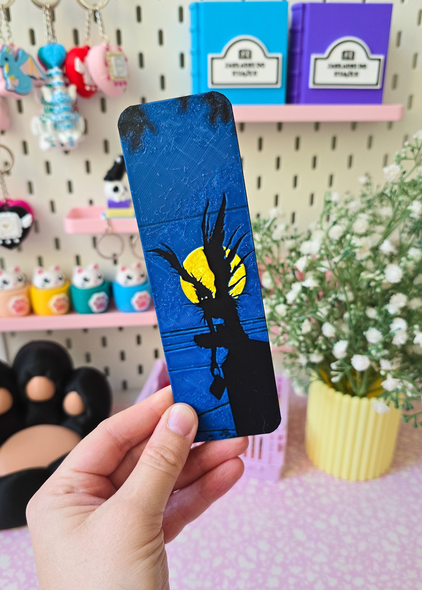 Zakładka do książek inspirowana anime Death Note