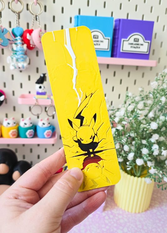 Zakładka do książek inspirowana Pokemon Pikachu