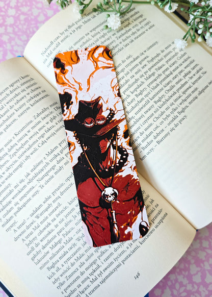 Zakładka do książek inspirowana anime One Piece - Ace