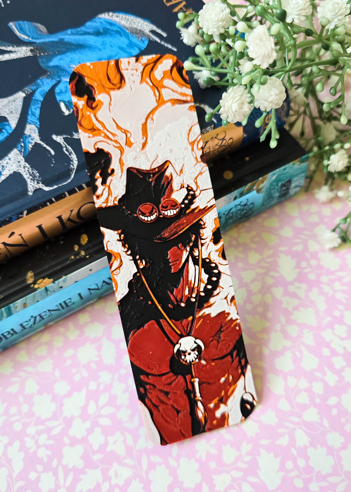 Zakładka do książek inspirowana anime One Piece - Ace
